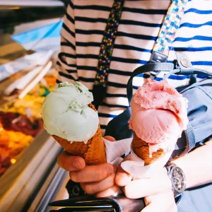woman-holding-ice-cream